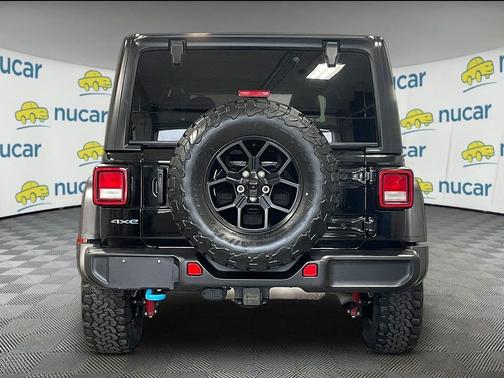 Black 2024 Jeep Wrangler Willys 4xe