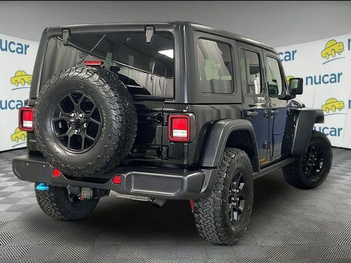 Black 2024 Jeep Wrangler Willys 4xe
