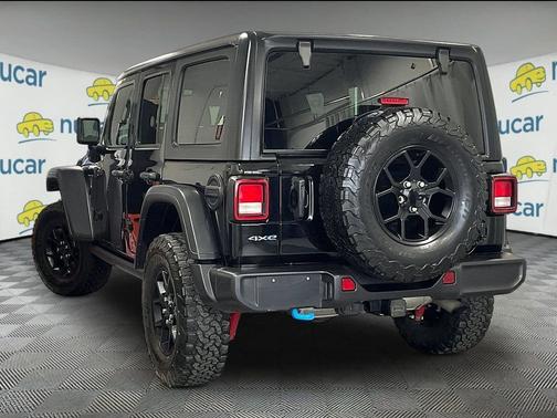 Black 2024 Jeep Wrangler Willys 4xe