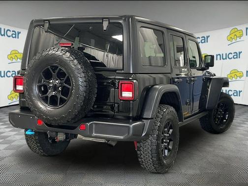 Black 2024 Jeep Wrangler Willys 4xe