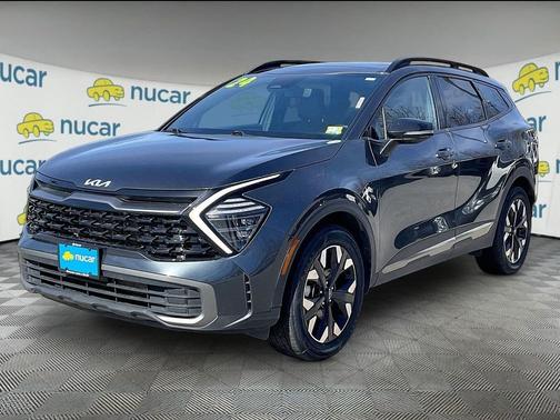 Gray 2024 Kia Sportage X-Line