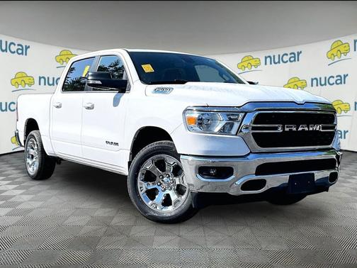 White 2022 RAM 1500 Big Horn/Lone Star