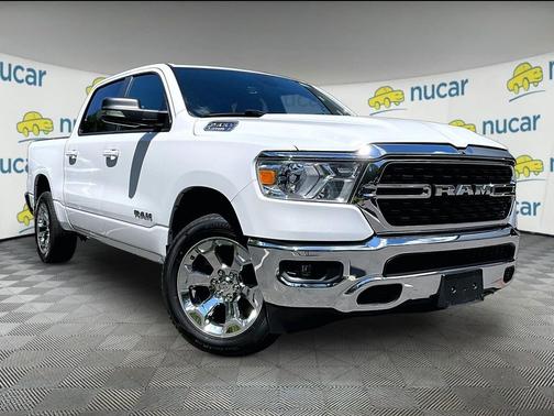 White 2022 RAM 1500 Big Horn/Lone Star