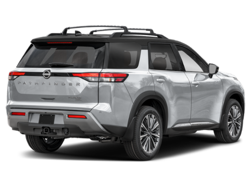 White 2026 Nissan Pathfinder Platinum