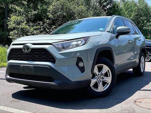 Blue 2021 Toyota RAV4 XLE