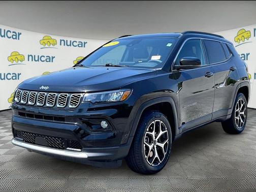 Black 2025 Jeep Compass Limited
