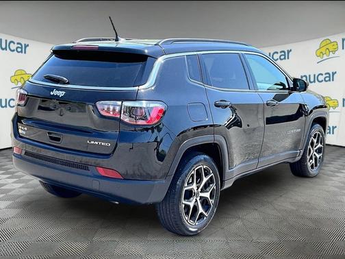 Black 2025 Jeep Compass Limited