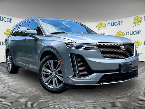 Silver 2024 Cadillac XT6 Premium Luxury