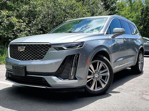 Silver 2024 Cadillac XT6 Premium Luxury