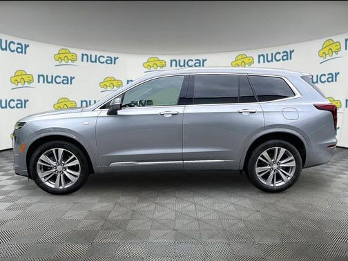Silver 2024 Cadillac XT6 Premium Luxury