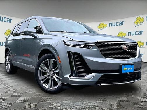 Silver 2024 Cadillac XT6 Premium Luxury