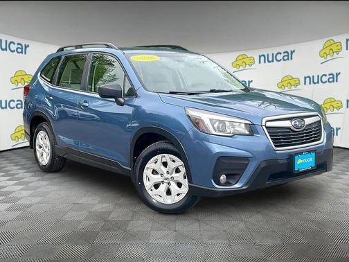 Blue 2020 Subaru Forester Base