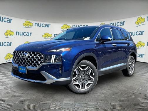 Blue 2023 Hyundai SANTA FE Limited