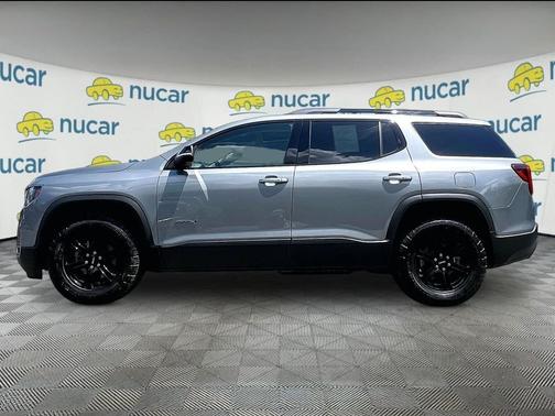 Silver 2023 GMC Acadia AT4