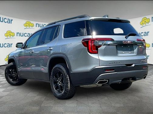Silver 2023 GMC Acadia AT4