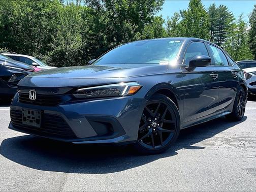 Gray 2024 Honda Civic Sport