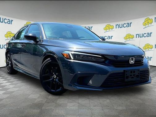 Gray 2024 Honda Civic Sport
