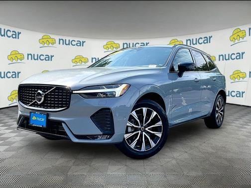 Gray 2024 Volvo XC60 B5 Plus Dark Theme