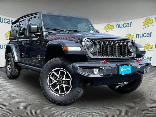 Gray 2024 Jeep Wrangler Rubicon