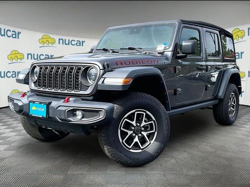 Gray 2024 Jeep Wrangler Rubicon