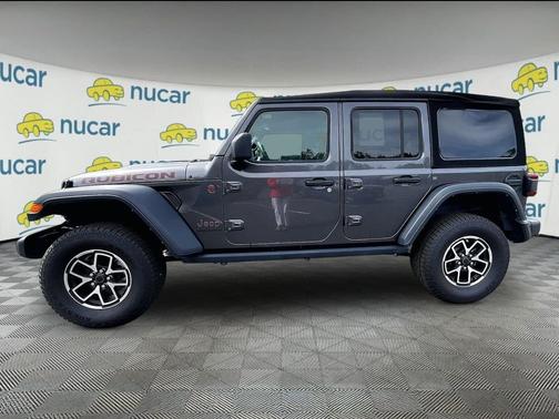 Gray 2024 Jeep Wrangler Rubicon