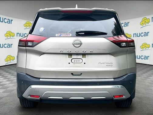 Gold 2022 Nissan Rogue Platinum