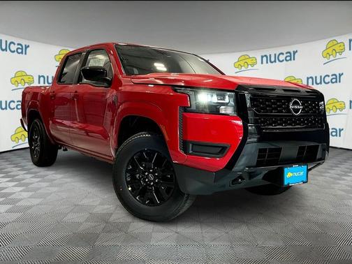 Red 2026 Nissan Frontier SV