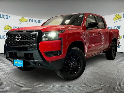 Red 2026 Nissan Frontier SV