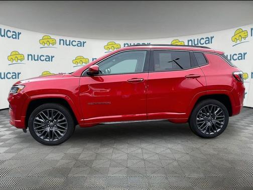 Red 2022 Jeep Compass Limited