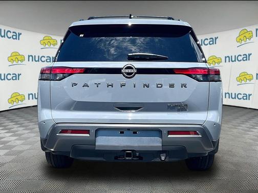 Gray 2026 Nissan Pathfinder Platinum