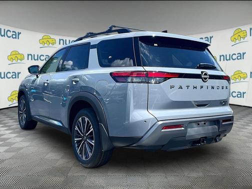 Gray 2026 Nissan Pathfinder Platinum