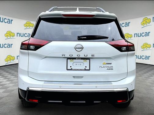 White 2026 Nissan Rogue Platinum