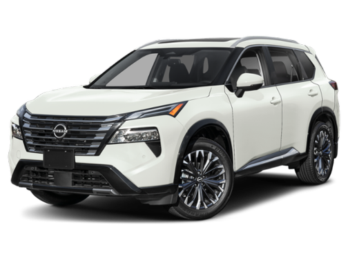 White 2026 Nissan Rogue Platinum