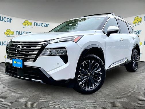 White 2026 Nissan Rogue Platinum