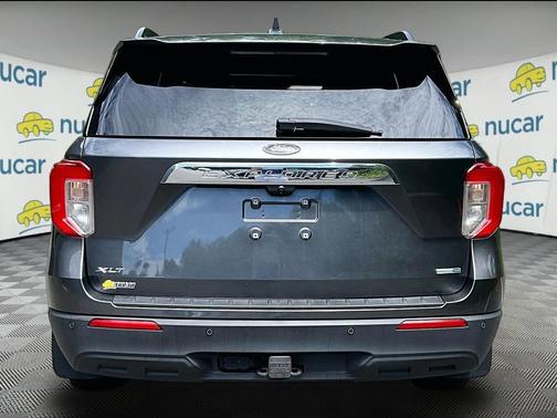 Gray 2020 Ford Explorer XLT