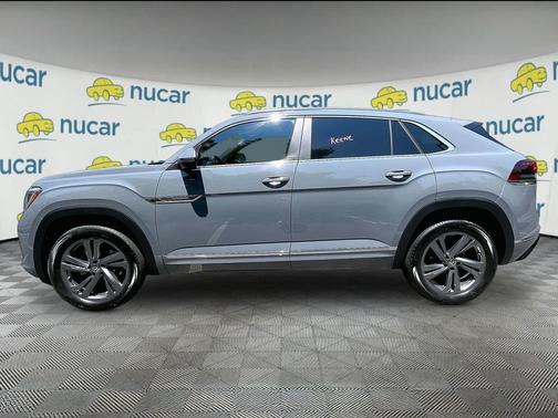 Gray 2024 Volkswagen Atlas Cross Sport 2.0T SEL R-Line