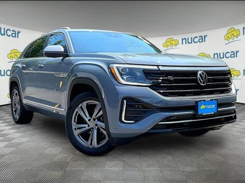 Gray 2024 Volkswagen Atlas Cross Sport 2.0T SEL R-Line