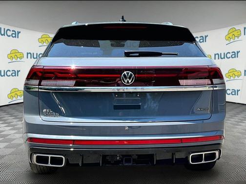 Gray 2024 Volkswagen Atlas Cross Sport 2.0T SEL R-Line
