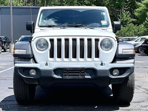 White 2018 Jeep Wrangler Unlimited Sport S