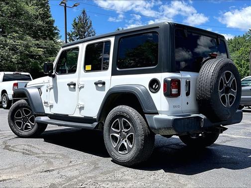 White 2018 Jeep Wrangler Unlimited Sport S