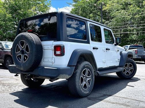 White 2018 Jeep Wrangler Unlimited Sport S