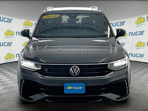 Gray 2024 Volkswagen Tiguan 2.0T SE R-Line Black