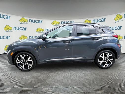 Gray 2023 Hyundai KONA Limited