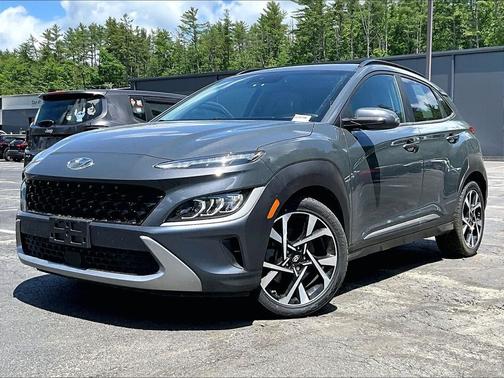 Gray 2023 Hyundai KONA Limited