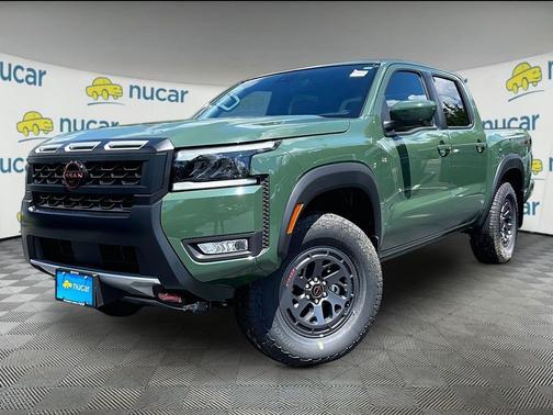 Green 2026 Nissan Frontier PRO-4X