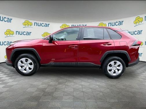 Red 2024 Toyota RAV4 LE