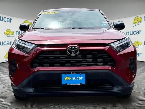 Red 2024 Toyota RAV4 LE