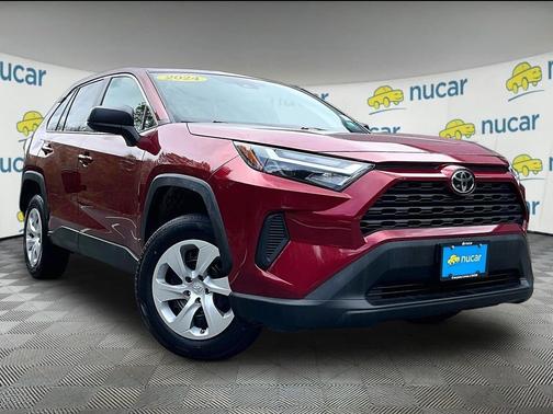 Red 2024 Toyota RAV4 LE