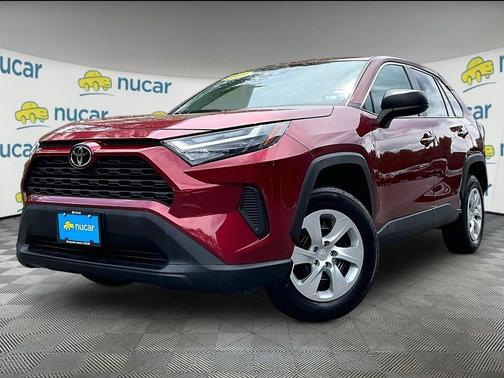 Red 2024 Toyota RAV4 LE