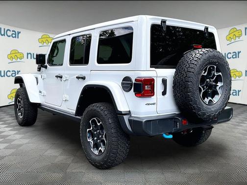 White 2023 Jeep Wrangler Rubicon 4xe